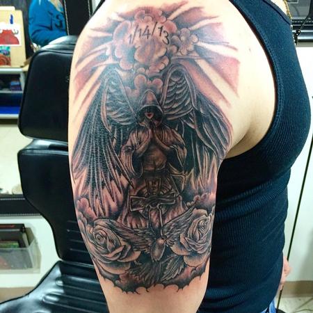 Angel Caban  - Memorial Tattoo